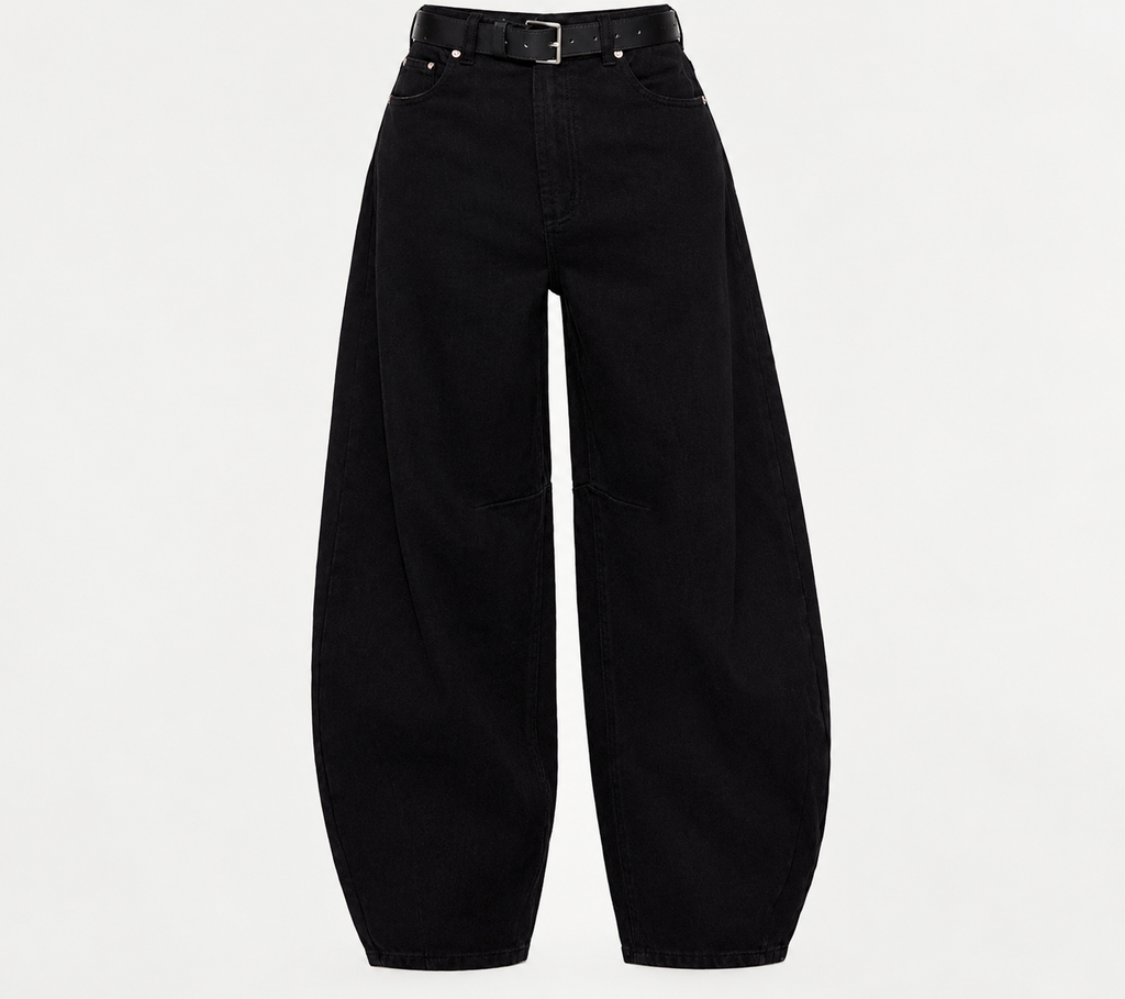THE BLACKOUT BARREL JEANS