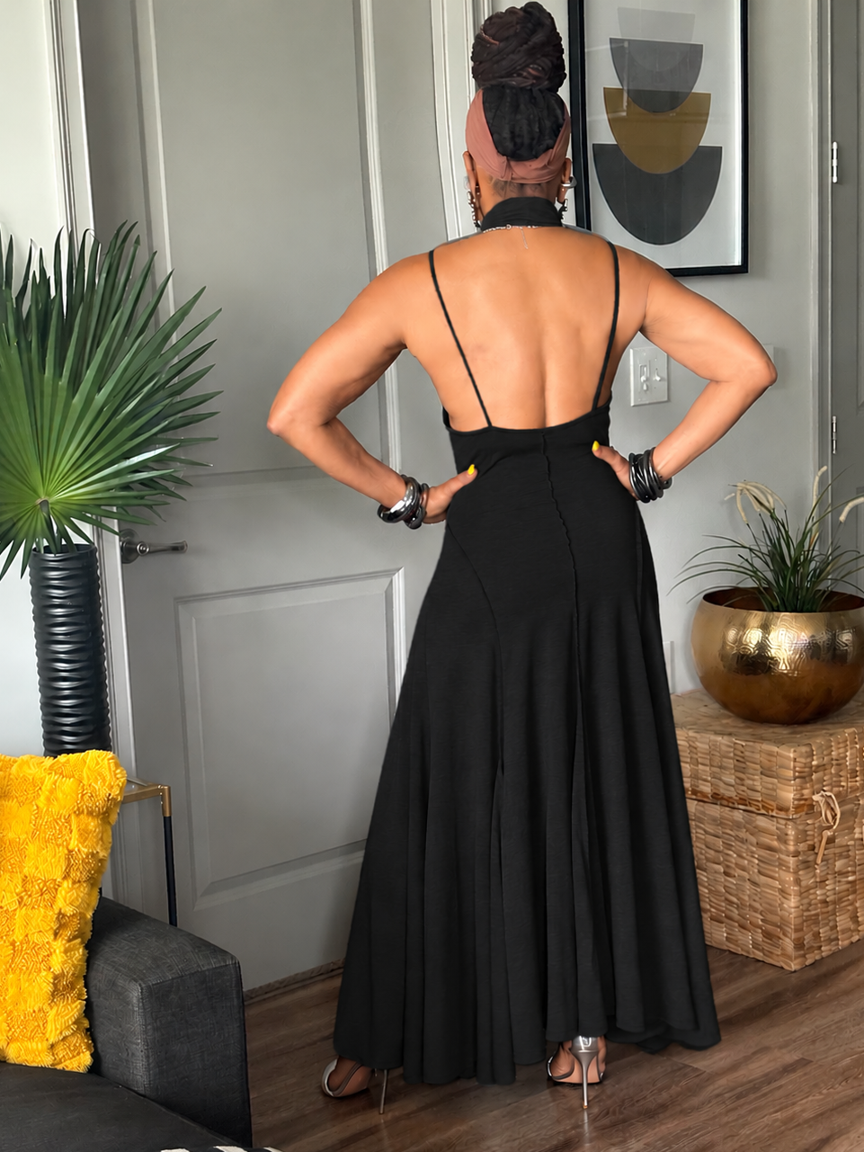 THE BACK TO BLACK MAXI DRESS