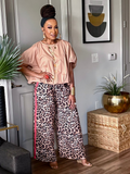 THE WILD SIDE LINEN PANT WITH ORANGE STRIPE