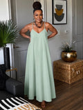 THE EASY DOES IT MAXI DRESS IN MINT