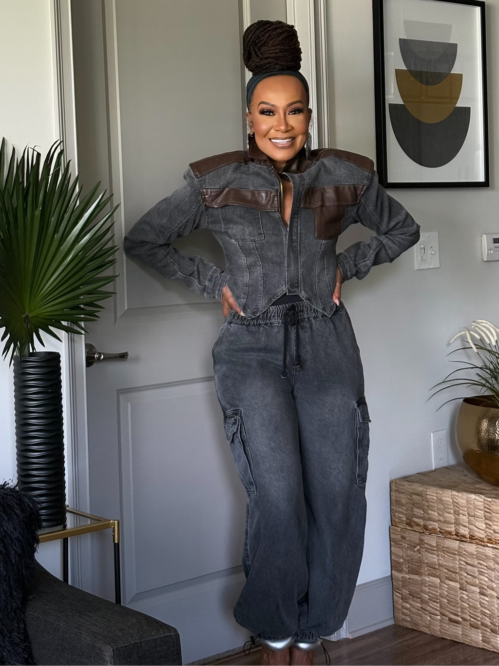 THE LUXE UTILITY DENIM JACKET