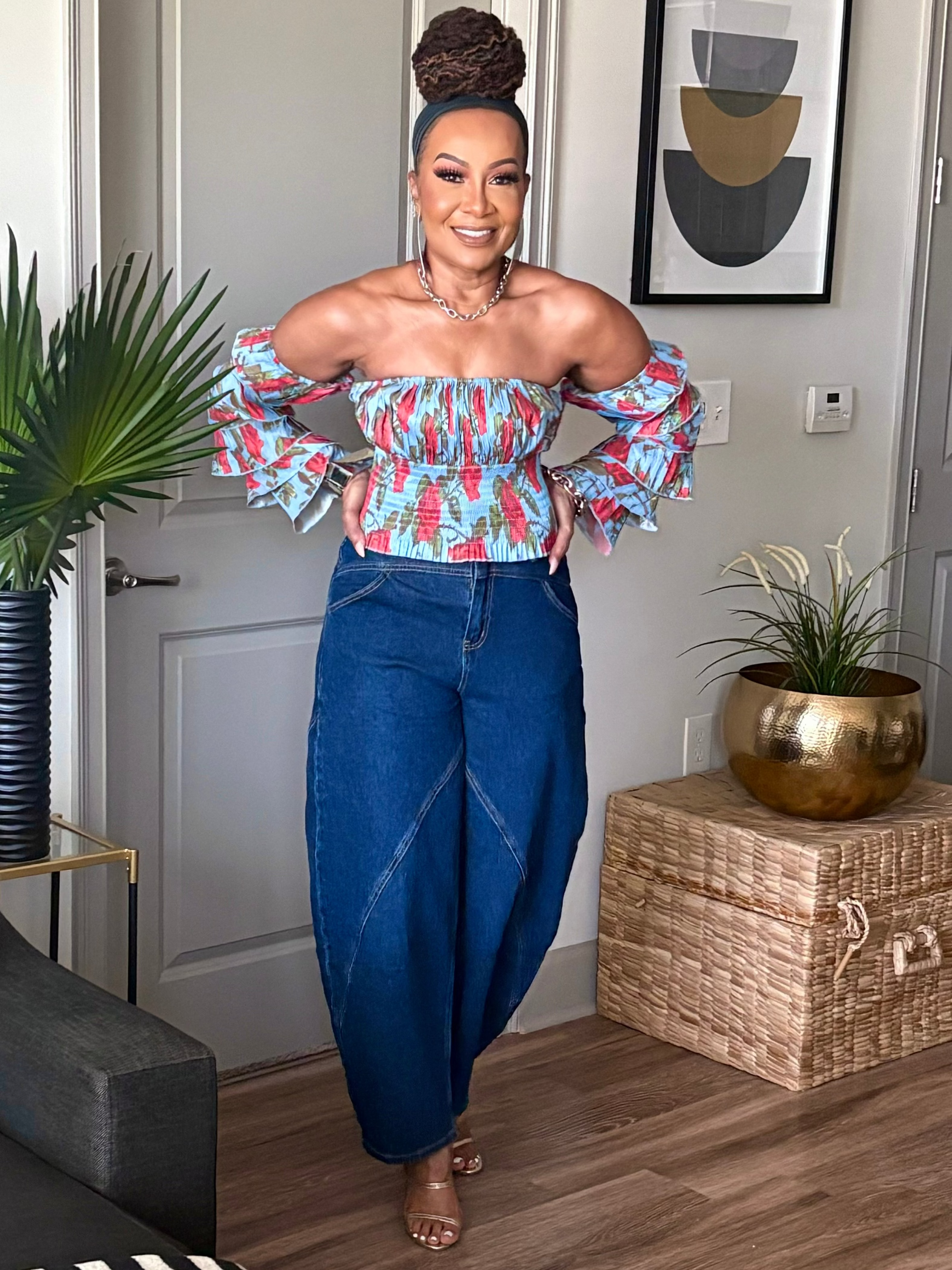 THE BLOOM & FLAIR STATEMENT TOP