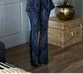 FLARE EMBELLISHED DENIM