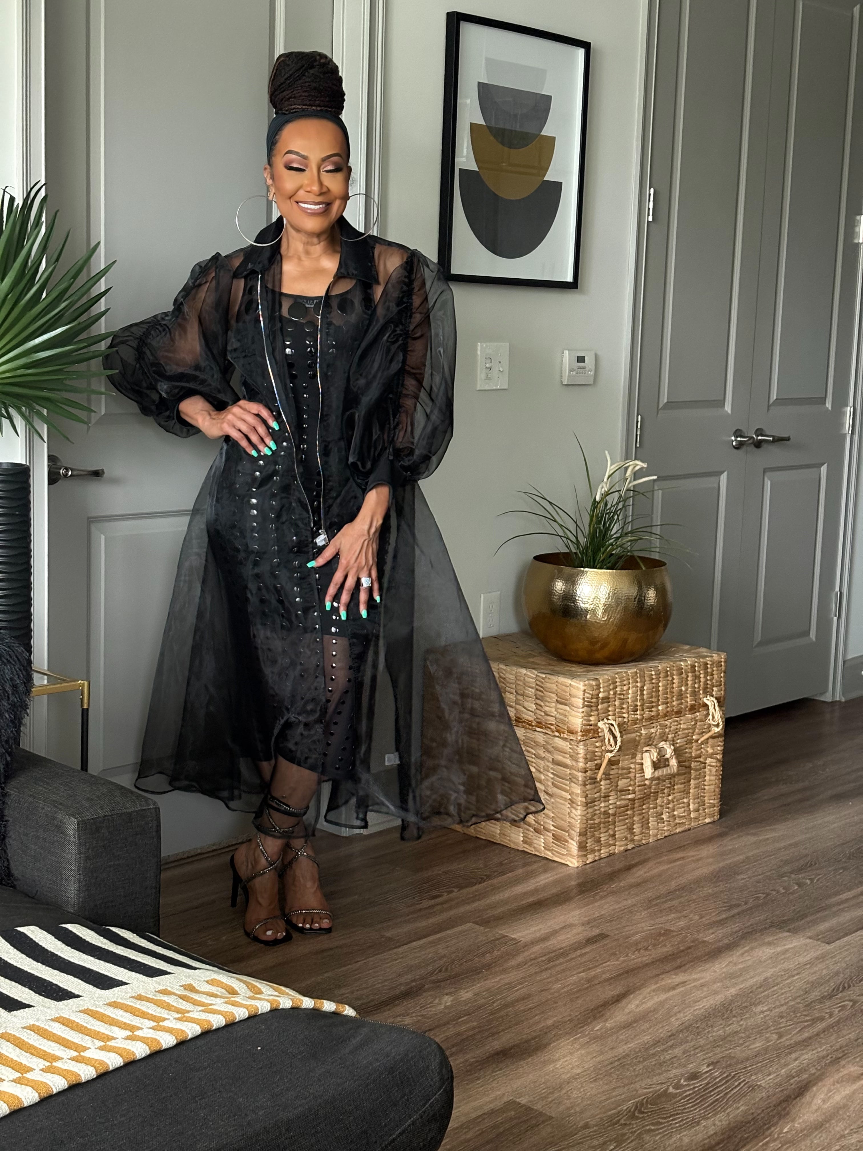 MADUKES POWER PLAY MESH DRESS