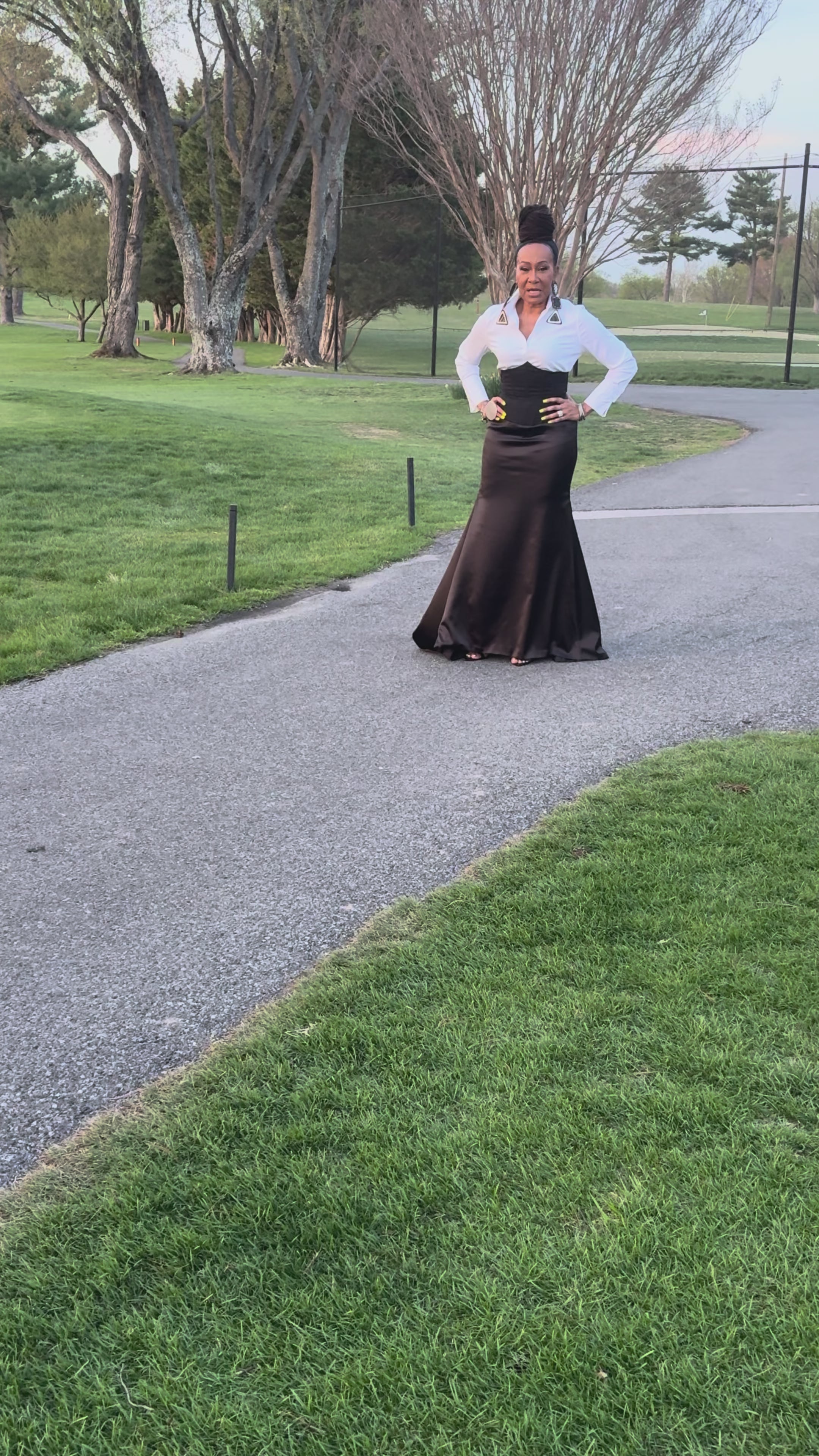 MADUKES EXECUTIVE GLAM CORSET SKIRT